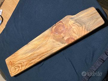 Tagliere centrotavola vassoio in legno massiccio