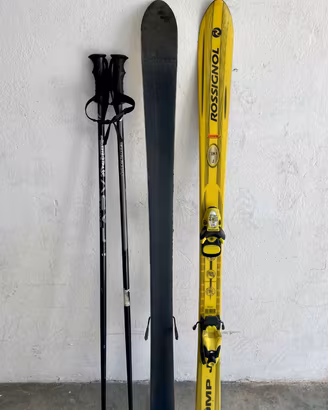 Sci Bambino Rossignol 130cm + Bacchette