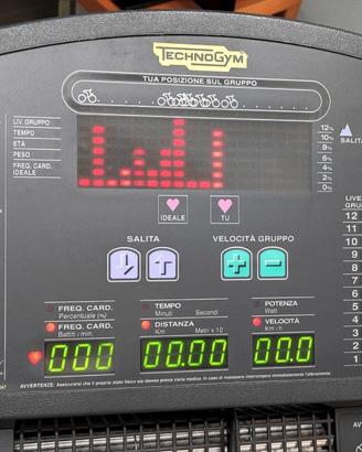 Technogym Rulli per Bici Indoor Spin trainer