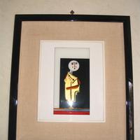 Quadri pittura su vetro trama