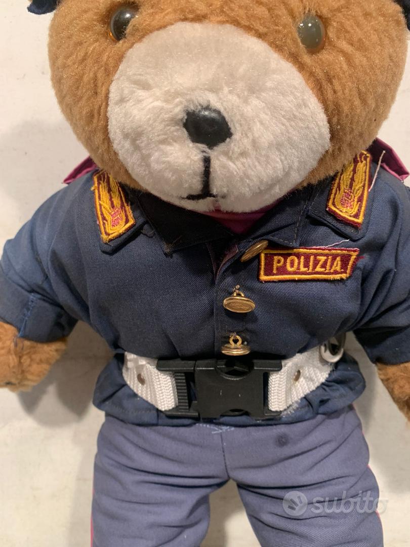 Orso Orsetto in peluche POLIZIOTTO Collezionismo In vendita a Monza e della Brianza