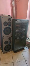 Impianto Stereo SANYO a Moduli Separati COMPLETO