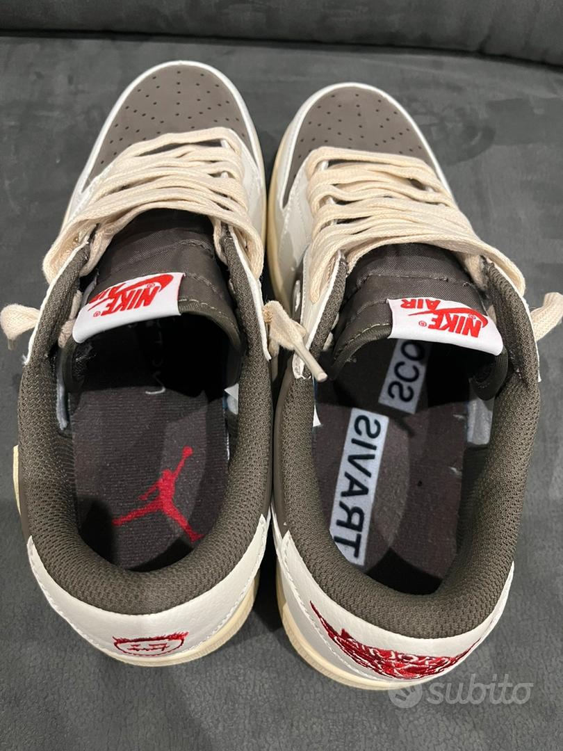 Grigie Nike Jordan Nere Lucide Jordan Travis Scott Abbigliamento