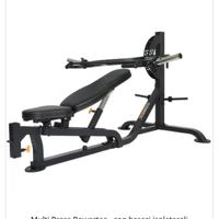 Panca piana bodybuilding- multi press powertech