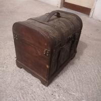 valigia vintage anni 80 in pelle 