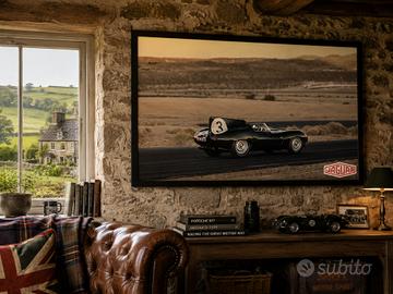 Poster Jaguar D-Type