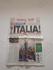 Corriere dello sport Italia Campione Del Mondo 