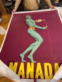 Manifesto pubblicitario Old Manada Rum