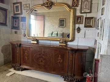 Credenza con specchio