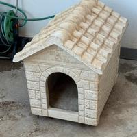 Cuccia per il cani esterno cemento