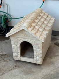 Cuccia per il cani esterno cemento