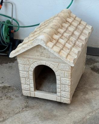 Cuccia per il cani esterno cemento