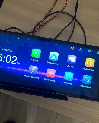 lamtto carplay 10,25” wireless android auto