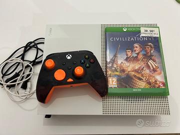 Xbox One S 500 gb con cavi, pad e gioco