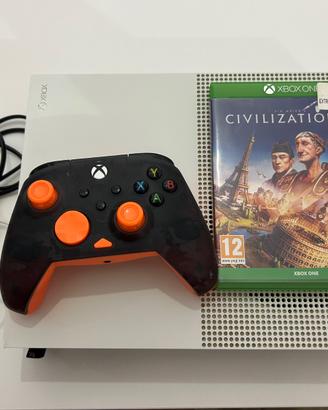 Xbox One S 500 gb con cavi, pad e gioco