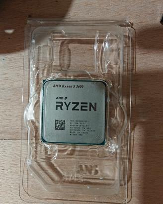AMD Ryzen 5 3600 + Dissipatore Wrath