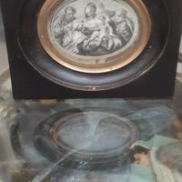 Miniatura Sacra Grisaglia - Dipinto Antico