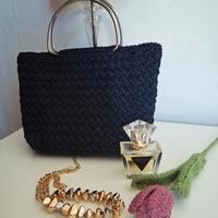 borsa fatta a mano,borsa uncinetto,pochette