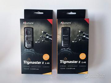 coppia trigger Aputure Trigmaster ii Nikon nuovi