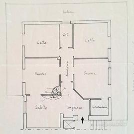 Appartamento con soffitta e posto auto