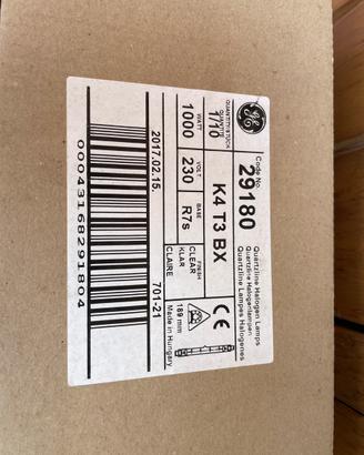 Lampade alogene 1000 w
