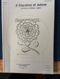 Rivista Grafologia Francese Giardino Adone n.22