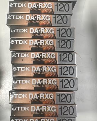 Cassette dat TDK DA-RXG120 sigillate 10pz