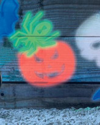 Decorazioni LUMINOSE Corrente / Batteria HALLOWEEN