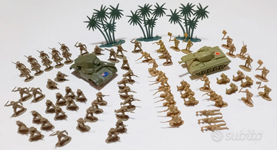 Soldatini HONG KONG - GIAPPONESI + AUSTRALIANI