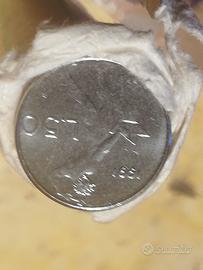 50 lire vulcano micro anno 1991 mai circolate