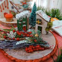 Decorazione natalizia in legno