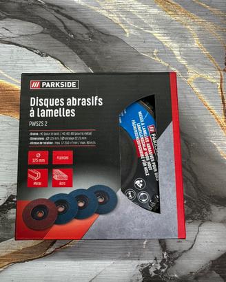 Dischi abrasivi a lamelle Parkside PWSZS 2