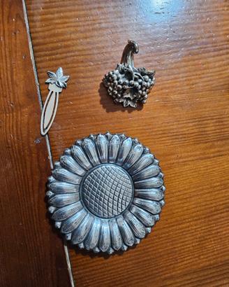 oggetti vari in argento 