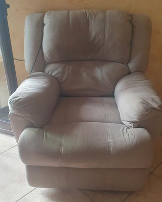 Poltrona reclinabile elettrica