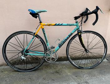 Bicicletta BIANCHI replica Pantani tutto originale