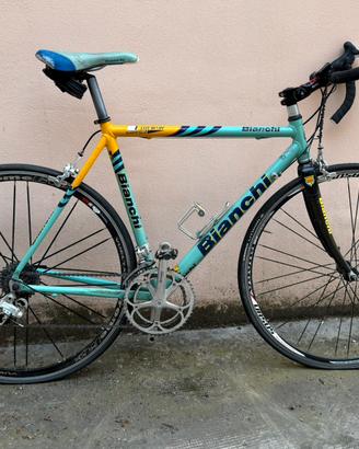 Bicicletta BIANCHI replica Pantani tutto originale