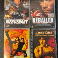 Lotto 4 DVD Azione: Seagal, Van Damme, Chan