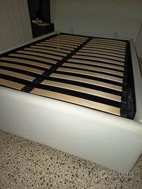 Letto una piazza e mezza bianco di qualità