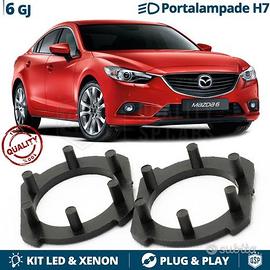 ADATTATORI Montaggio LED H7 PER MAZDA 6 GL 17-20