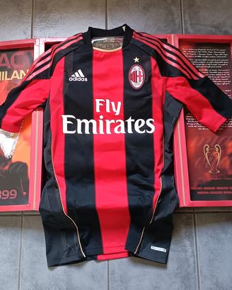 Maglia AC Milan Home 2010/2011 Adidas Techfit 
