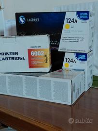 Cartucce hp 124A Q6002A hp 124A Q6003A