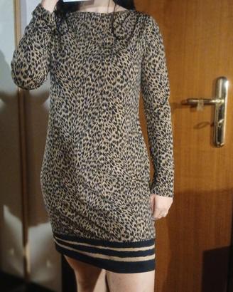 abito maculato leopardato Michael Kors