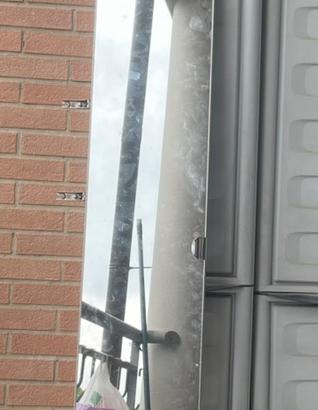 Anta ikea pax aheim vetro a specchio