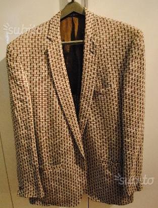 Giacca puro lino Versace vintage originale