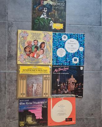 7 Vinili 33 giri – musica classica operetta e musi