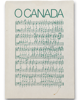 Folder filatelico O Canada 1979/1980