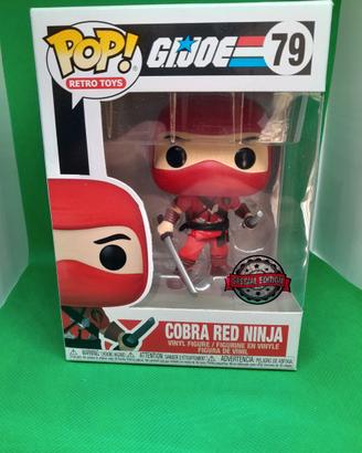 Funko Pop Cobra Red Ninjia 79 - G.J. Joe