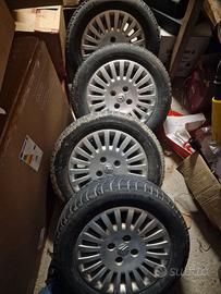 gomme invernali e cerchi in lega usati per citroen
