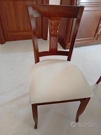 4 Sedie sala da pranzo 