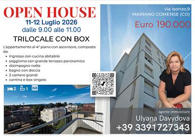 Ampio Trilocale con box zona Centro Stazione Maria